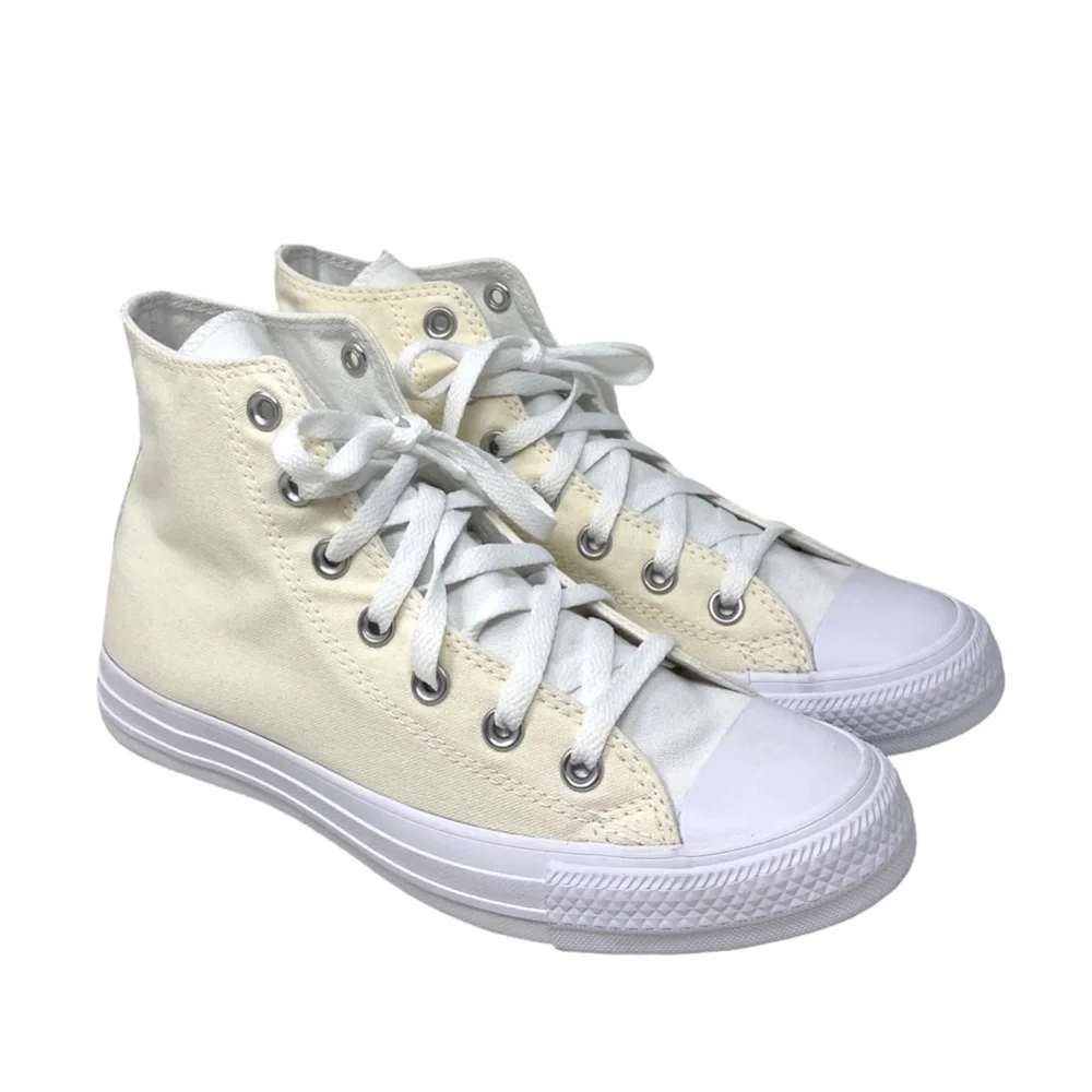 Converse Ctas High Top Canvas White Women Size Sneakers Custom 171212C- WTOFFWT